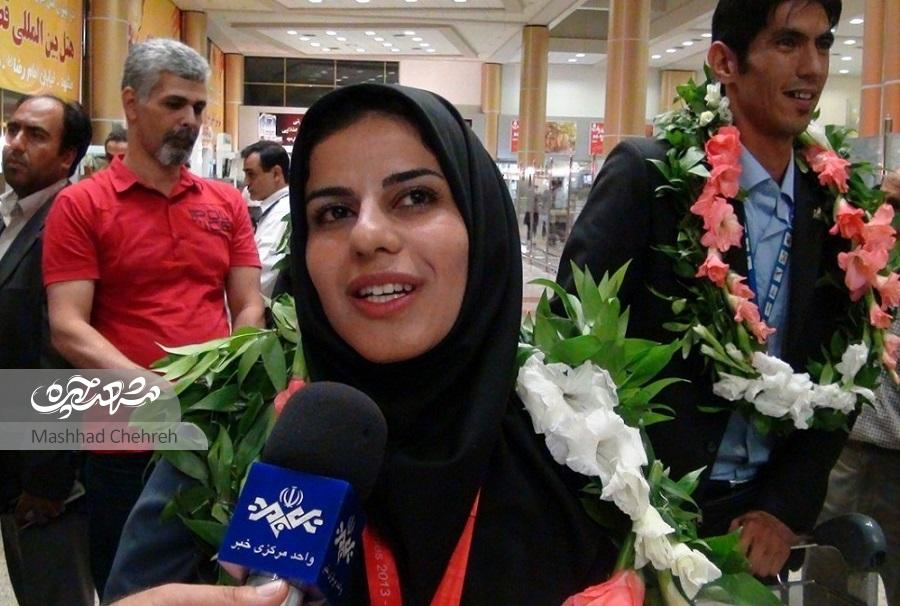 شیما شاهمنصوری اولین دختر قهرمان دو مشهد است شیما شاهمنصوری اولین دختر قهرمان دو مشهد است