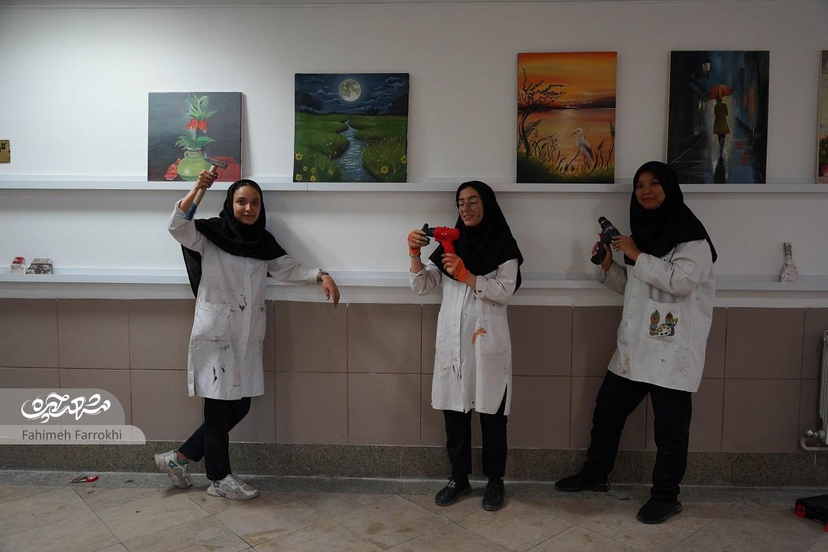 تابستان هنری دختران هنرستان بصیرت تابستان هنری دختران هنرستان بصیرت