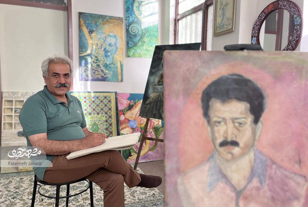 هنر«خوشبخت» در خدمت هنرمندان