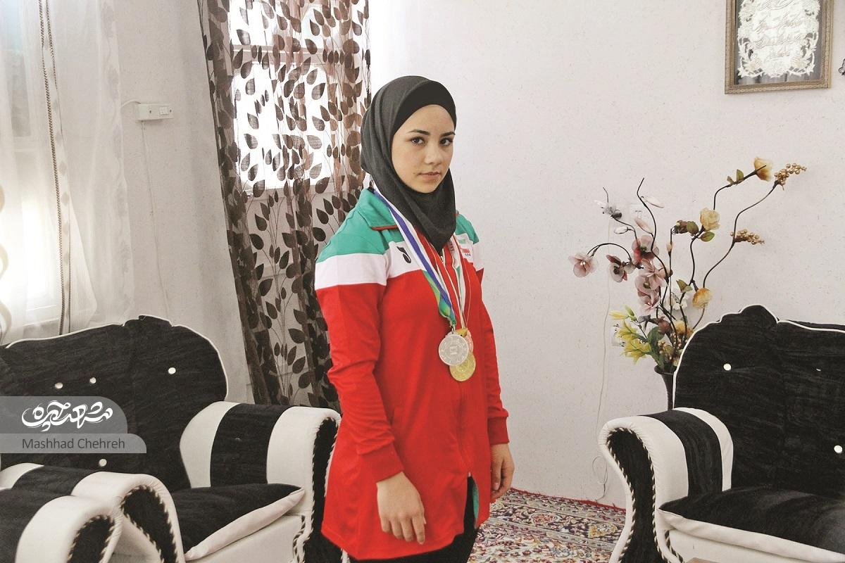 «شاکری» بهترین بانوی ووشوکار جهان ساکن محله شهیدرجایی است