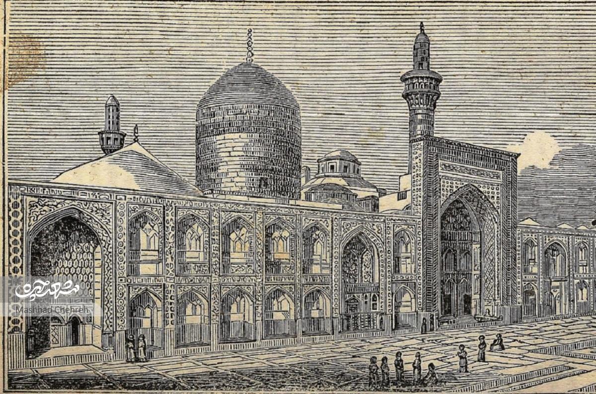 سیر تاریخی مرمت صحن انقلاب اسلامی، به روایت تصاویرعتیق در گذر زمان