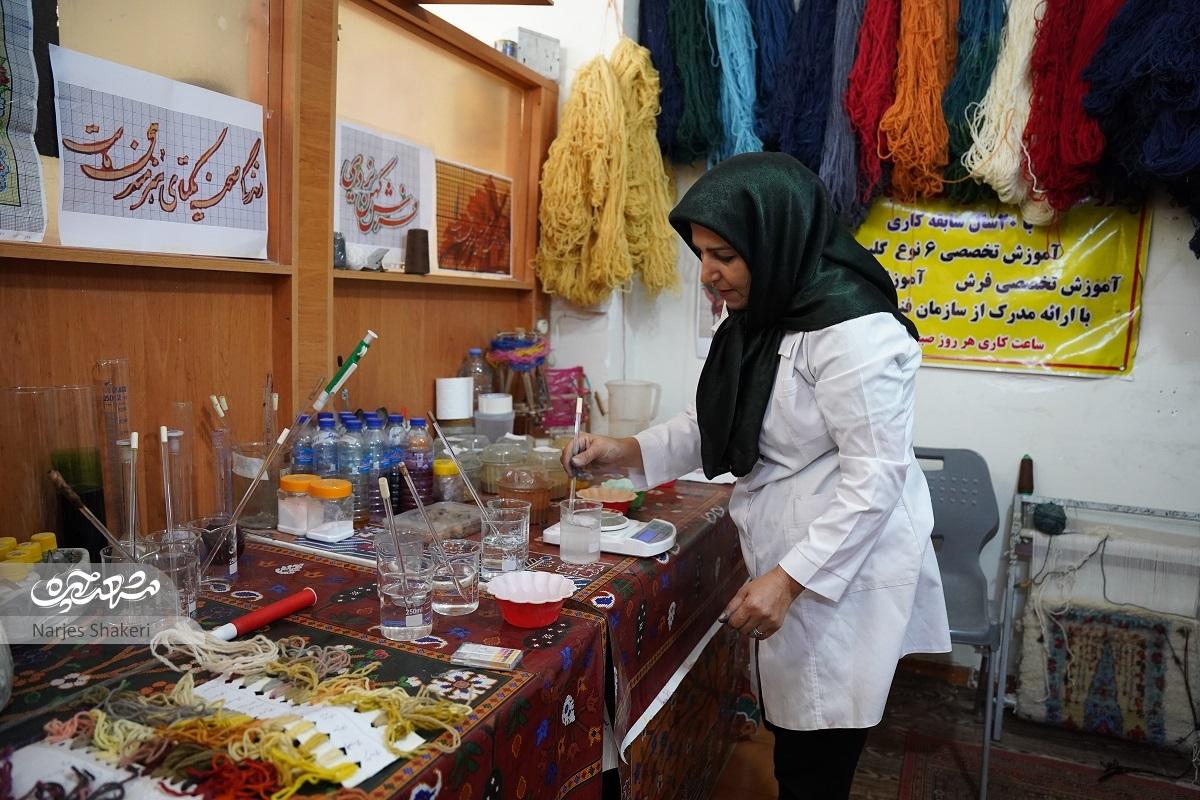 داستان زندگی زهره یزدی از کودکی تا صادرات فرش