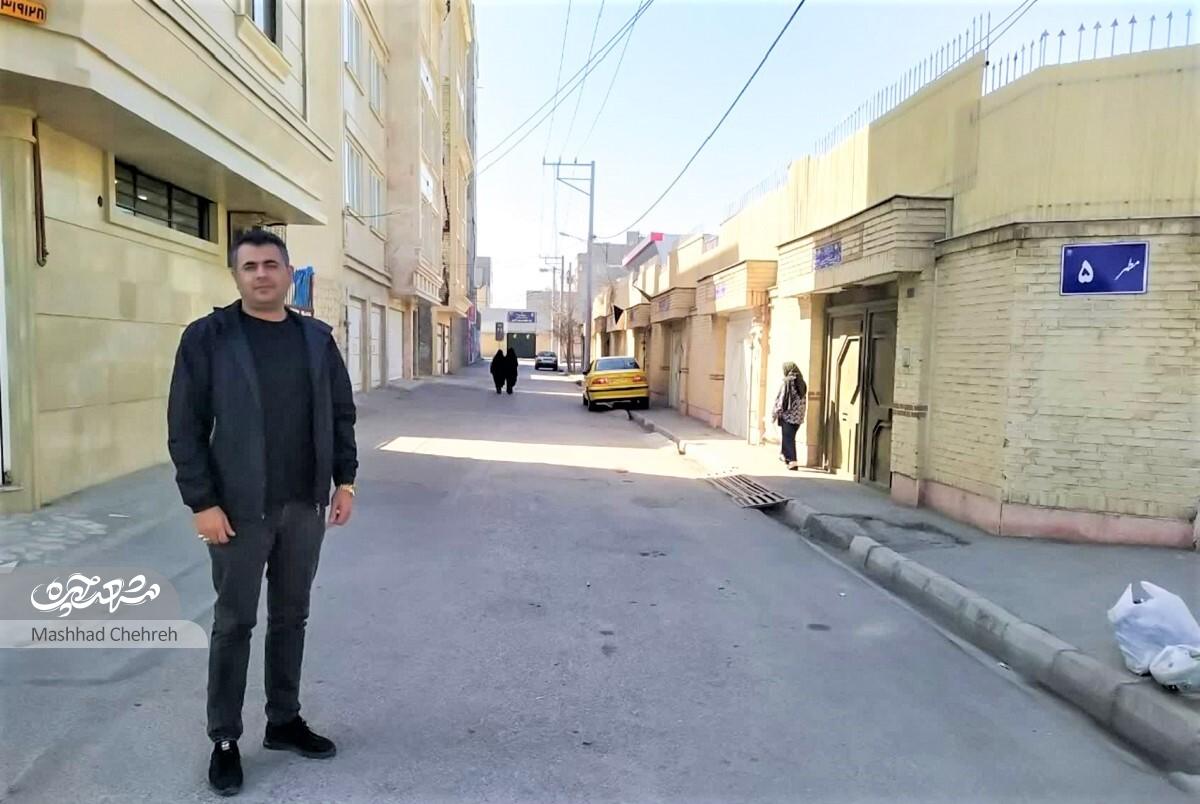 خاطرات شیرین سیدحسین موسوی با کوچهپسکوچههای محله مهرآباد گره خورده است خاطرات شیرین سیدحسین موسوی با کوچهپسکوچههای محله مهرآباد گره خورده است