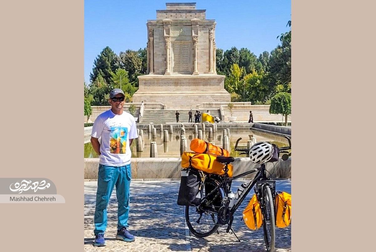 ورزشکار محله رسالت در یک سفر ۳۵ روزه از توس تا قونیه، به دنبال ادای دینش به فردوسی حکیم بودپابه‌رکاب میان دو قله فرهنگ