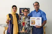 دو مدال جهانی ارمغان زندگی عرشیا با اعداد