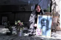 مریم جباری ۲ سال سرمزار شهیدی رفت که گفتند همسرش است