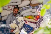 علی مولایی سال&zwnj;هاست با نخ&zwnj; و سوزن هنرنمایی می&zwnj;کند