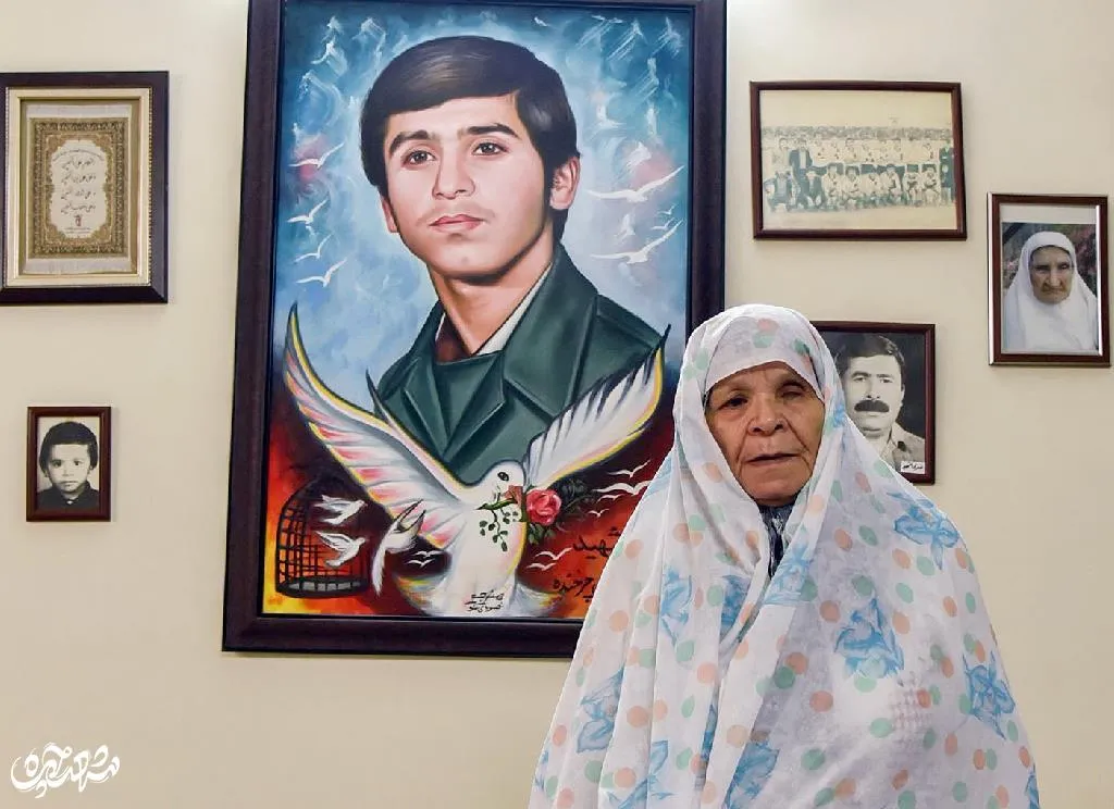 مادرشهید چرخنده