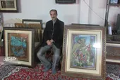 خالق فیروزه&zwnj;ای تابلو عصر عاشورا