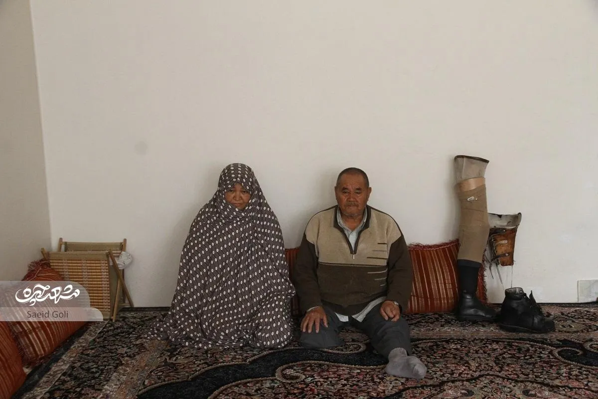 جانبازی که با کت شلوار راهی جبهه شد