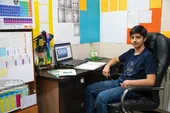 محمدامین ۱۵ ساله، نویسنده ۲ کتاب علمی است