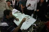 هادی ذوالریاستین خوشنویسان ممتاز بسیاری تربیت کرده است