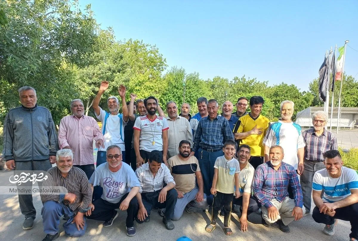 دقایقی با سحرخیزان ورزش همگانی بوستان ارم