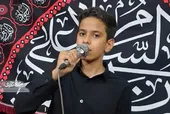 لحظه فراموش&zwnj;نشدنی مداحی&zwnj;ِ امیرحسن چرخی&zwnj;زاده