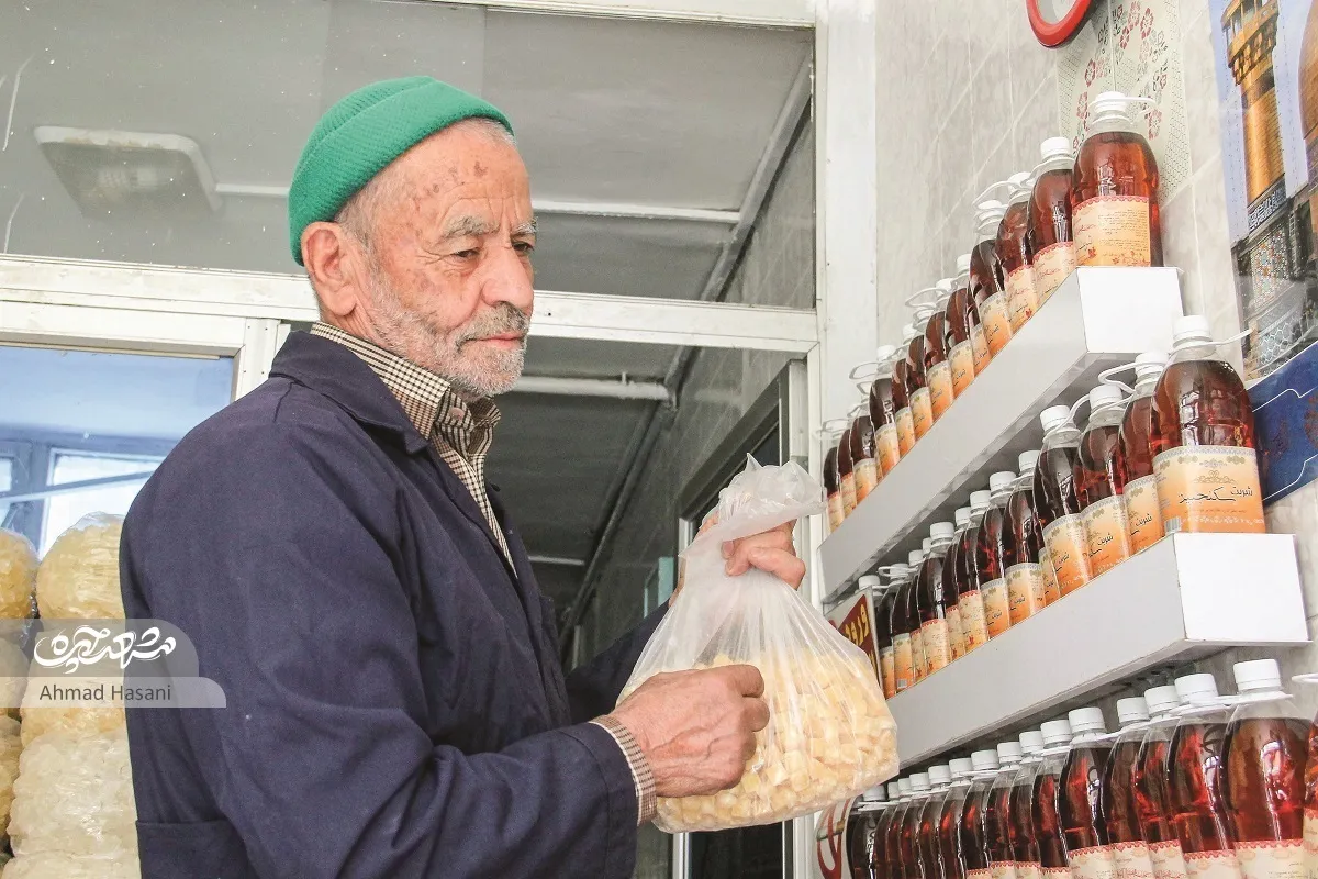 شیرین کاری آبنبات‌پز قدیمی مشهد