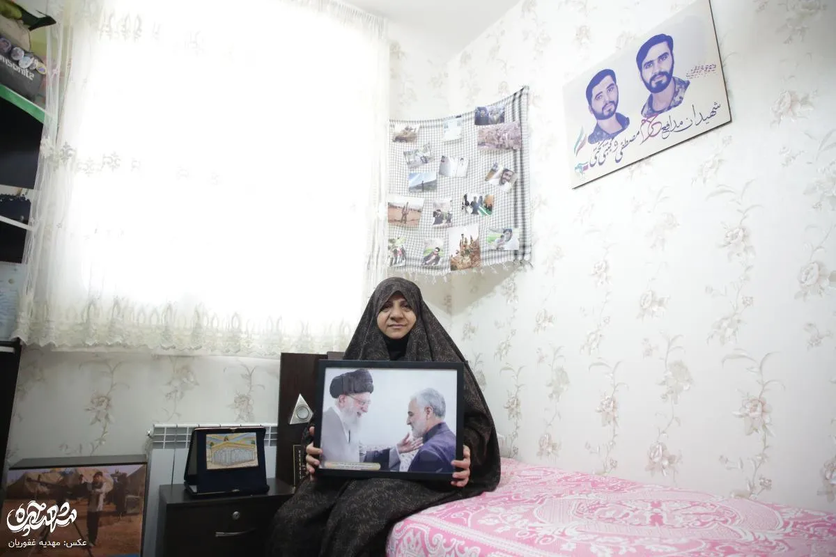 خدیجه شاد مادر شهیدان بختی