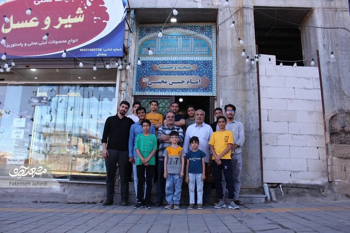 مسجد امام حسن‌مجتبی(ع) را جوانان اداره می‌کنند