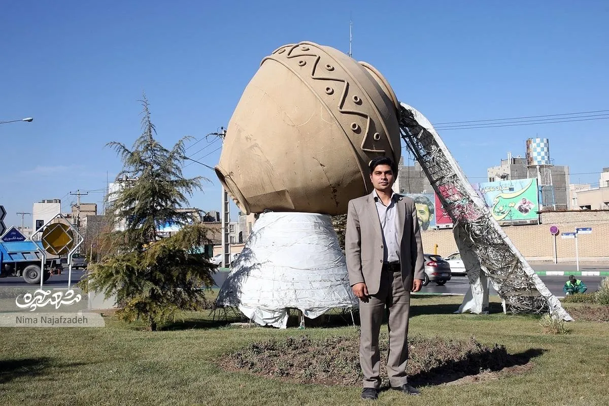 آبشار گل؛ طرح رضا عنایتی برای فضای سبز مشهد