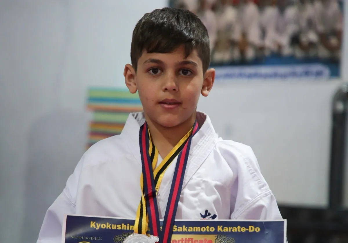کاراته از کودکی هدف من شد