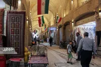 بازار فرش مشهد پس از ۸ سال رفو شد