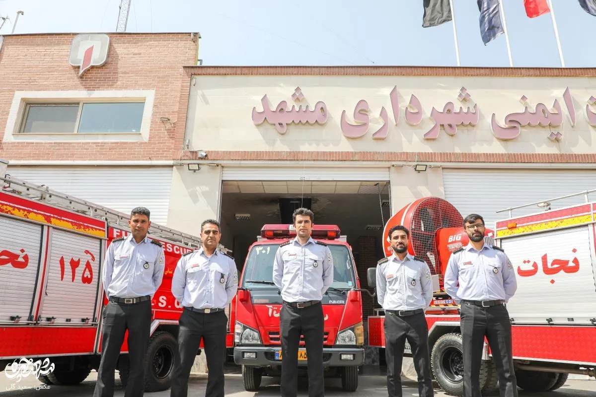 آتش‌نشانان فداکار