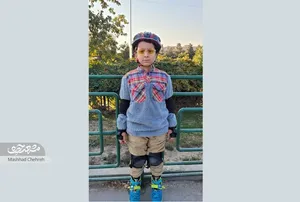 صبر و تکرار آرمان آستارائی در اسکیت‌سواری