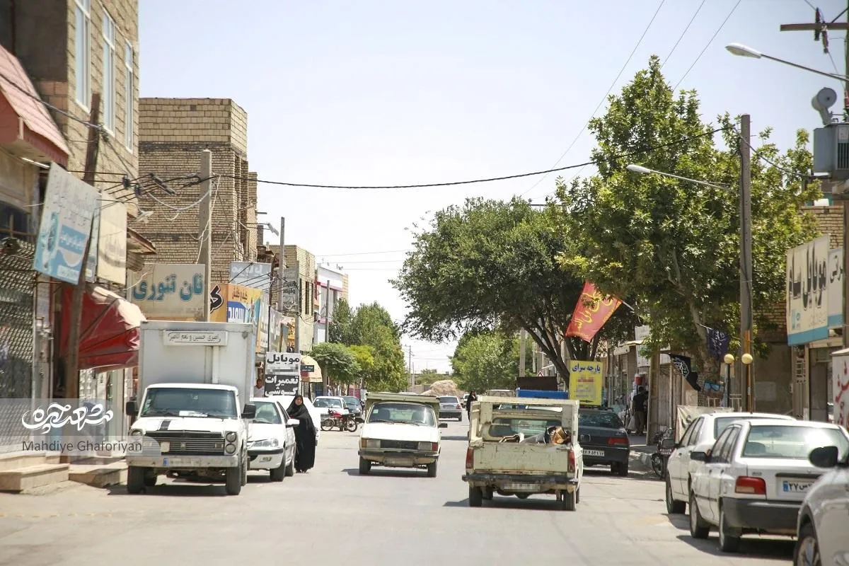 معبری در محله فردوسی آراسته به نام شهدا