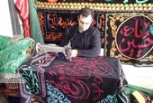 هنر کلیشه&zwnj;دوزی در خانواده دستمال&zwnj;چی موروثی است