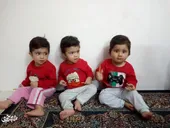 سه قلوها یک ساله شدند و هزینه&zwnj;هایشان بزرگتر شد