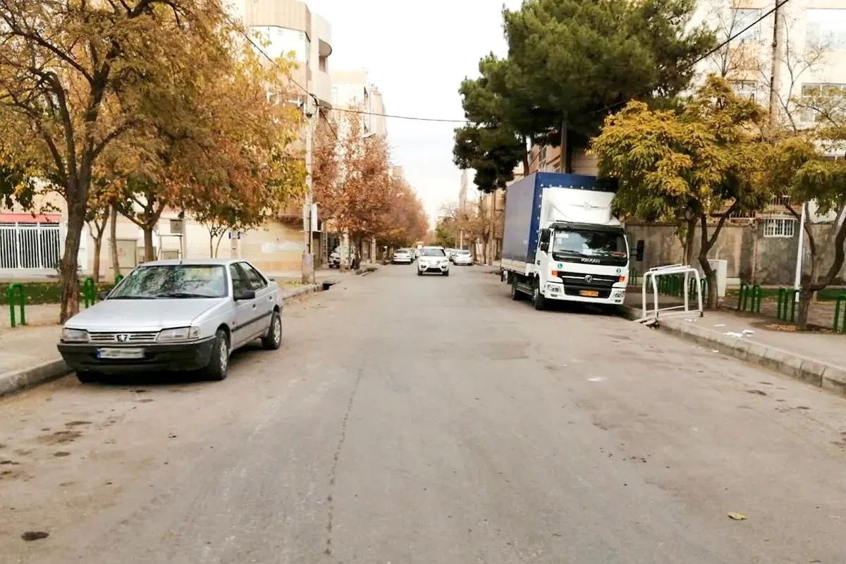 کوچه زمین‌های شهرک نان رضوی