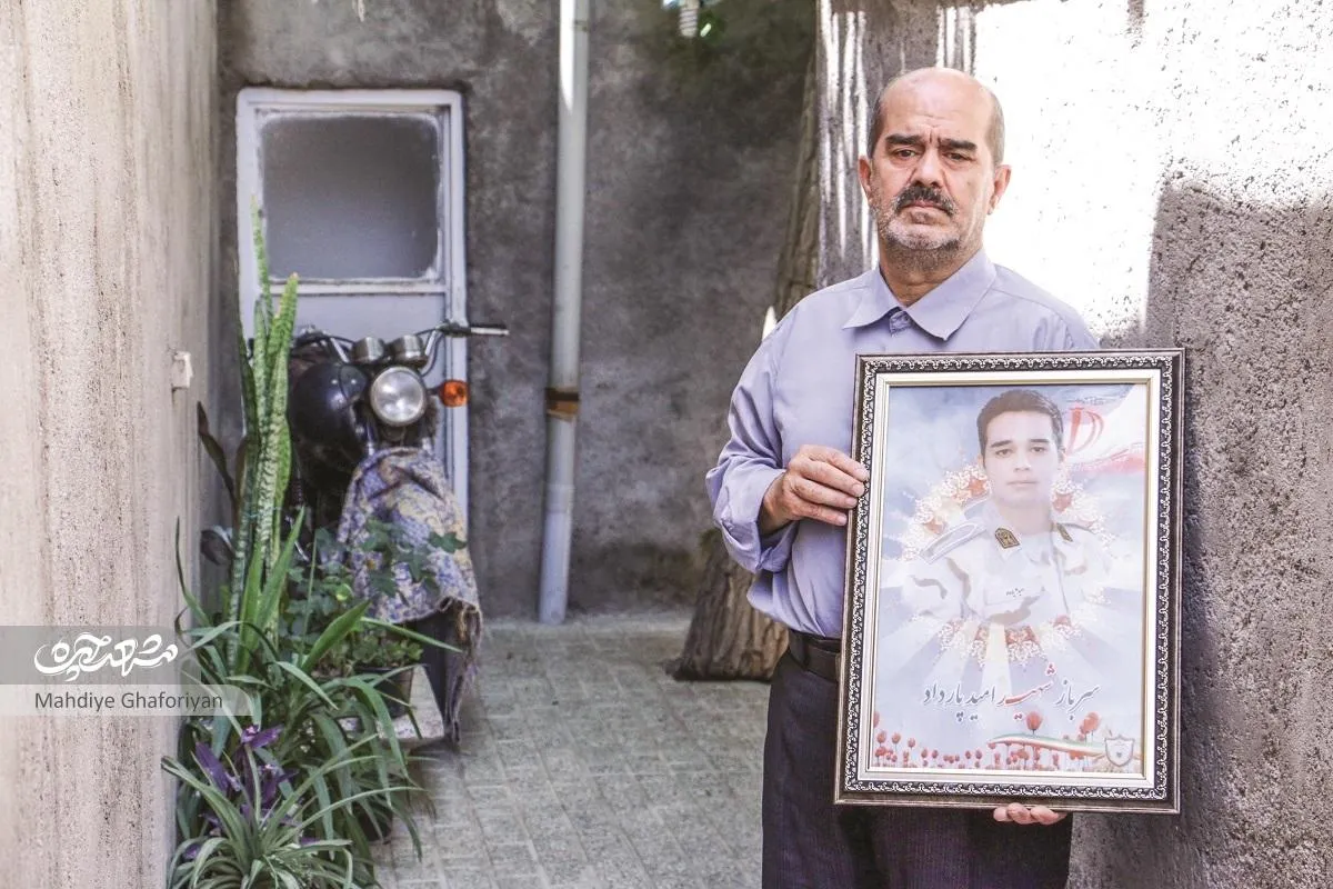 امید، سربازی که در سراوان آسمانی شد