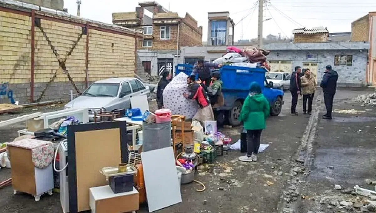 آذربایجانی‌های مشهد، همدم زلزله‌زدگان خوی شدند