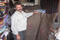 نمدهای خوش رنگ و نقش «موسی دستوری»