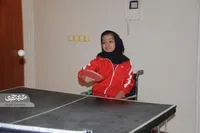 زهرا؛ کوچک‌ترین عضو تیم ملی نوجوانان تنیس روی میز است