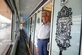 عبدالحسین دربندی از اولین کارکنان راه&zwnj;آهن مشهد بود