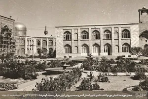 هنر «آندره گدار» در حرم مطهر امام رضا(ع)
