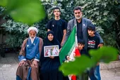 زهرا امینی&zwnj;نیا در آغوش پرچم آرام گرفت