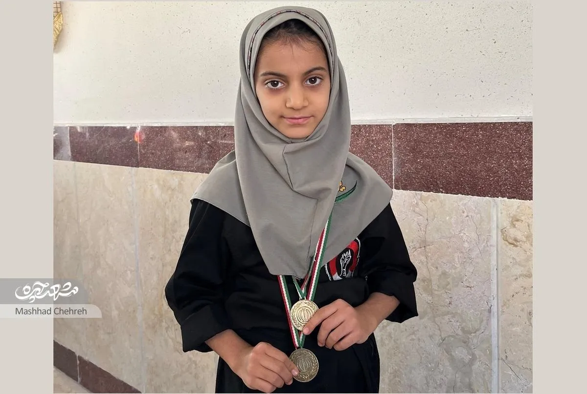پشتوانه ۲ مدال طلایی حنانه کاشانی پدرش است