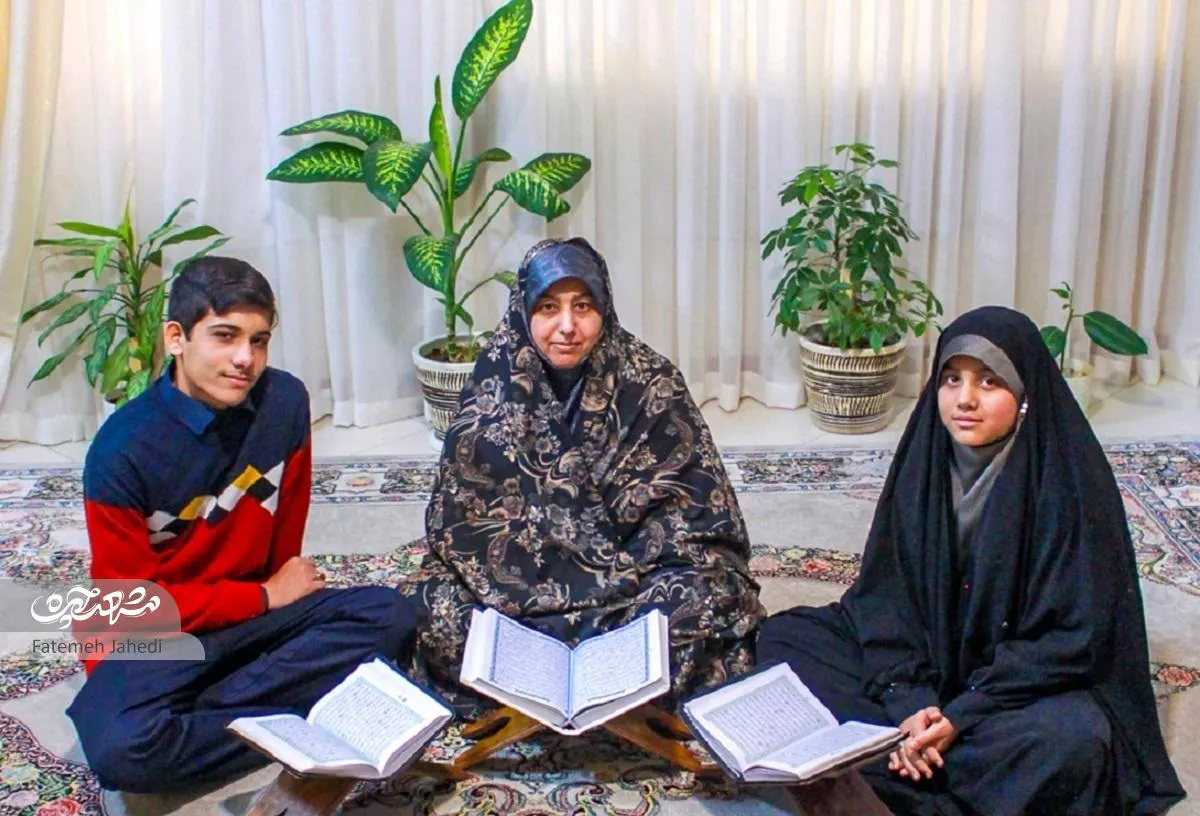 مسیر حفظ قرآن محمدطاها دهنوی از گهواره شروع شد