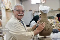 محمدعلی فضلی‌نژاد، استاد سفال خراسان است