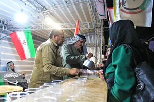 ایرانی‌ها و عراقی‌ها در ایستگاه «طلاب»