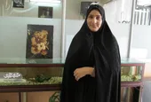 هسته&zwnj;های خرمای یک ماه رمضان فامیل شد یک تابلوی معرق