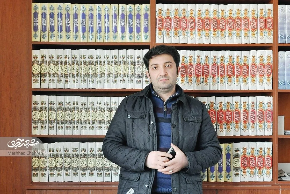 مهدی ذبیحی، مدیر بزرگترین چاپخانه قرآن شرق کشور است