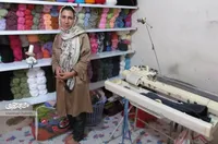 اتاق معصومه رضایی، کارگاه بافندگی اوست