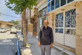 توپ و چوب، بازی مرسوم اهالی محله نوده در باغ نو