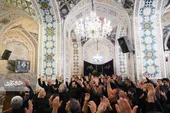 برکت چهل ساله عزاداری &laquo;باغ گندم&raquo; یزدی&zwnj;ها در حرم امام رضا(ع)