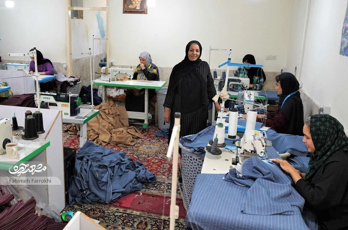 مهارت زهره محمدی در قیچی کردن موانع در راه کارآفرینی