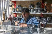 سنگ&zwnj;های زینتی عباس رستمی، سوغات چمدان مسافران مشهد است