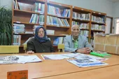 کتابخوان هشتادساله محله جاهدشهر