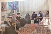 روایتی روزی که رهبری مهمان خانواده شهید قاسمیان شد